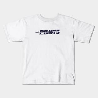 Defunct Riverside Pilots Minor League Baseball 1993 Kids T-Shirt